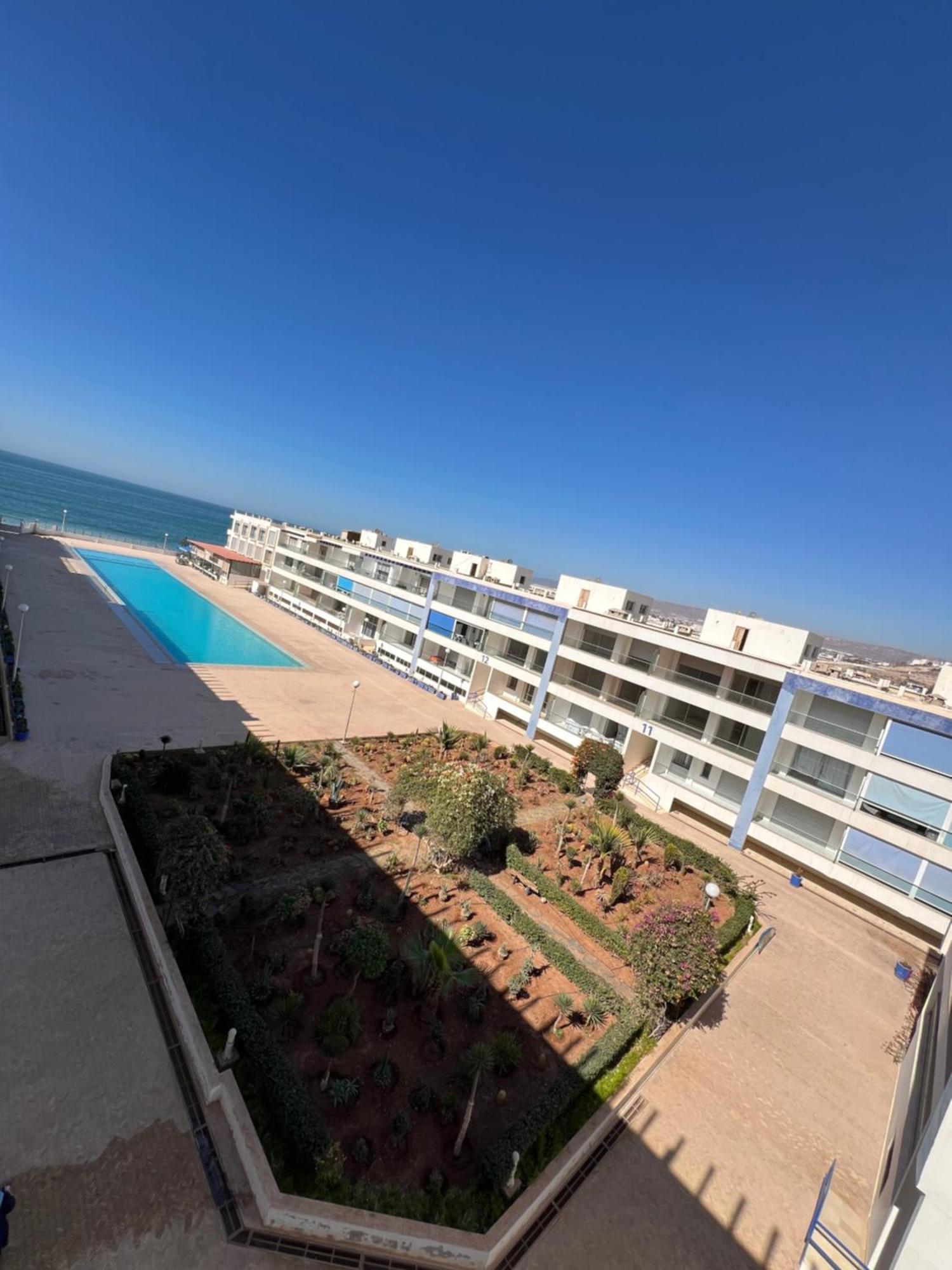 Appartement Pied Dans L'Eau Avec Piscine Aourir Exterior photo